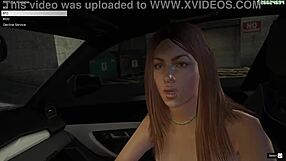 GTA 5 hooker 18 yo spreads for first person quickie!