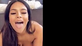 solo girl teases her boobs and body live on webcam