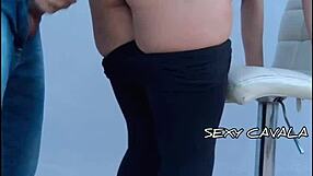 she hired me just to suck dick but craved my brazilian ass pounding gym style