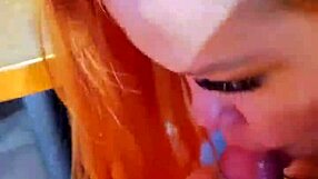 Stepbrother Takes Me to Restaurant for Blowjob Dessert and Sweet Cum Therapy