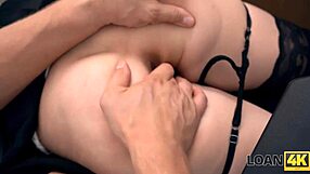 Naughty Office Teen Gets Spanked Hard Then Fucked For Slutty Seduction!