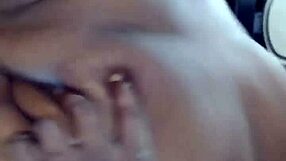 mature ebony milf's big ass bent over for doggystyle pounding