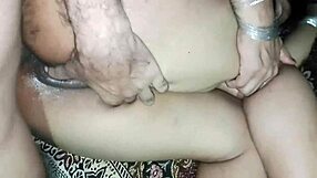 indian village bhabhi bends for debor anal pounding in poor house with dirty hindi moans