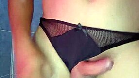dig this sexy satin thong hugging my curves?