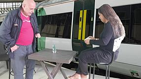 Preview Agarabas Kicks Olpr Big Balls in Public Train Game