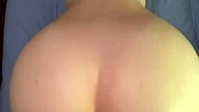 Skinny dorm girlfriend rides cock cowgirl then doggy bent over spreading pussy
