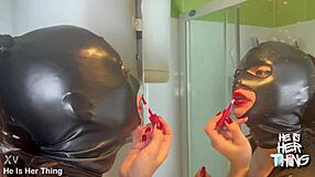 Mistress Enema Prep Turns into Ass Licking Slave Humiliation