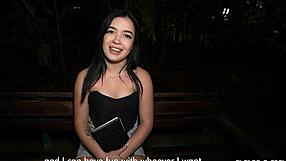 ever wonder how nighttime pickups lead to rough petite latina sex?