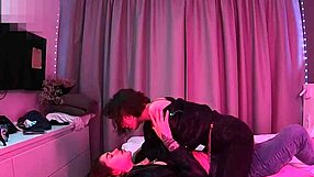 Which panties fit these two girls best in the fitting room?