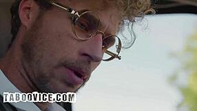 Perverted Bus Driver Rims Uniformed Babes Before Hardcore Orgy Lick Fest