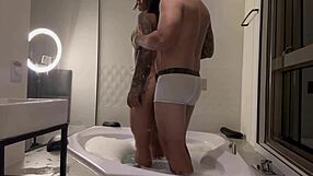 Intense Jacuzzi Pounding Hits Harder