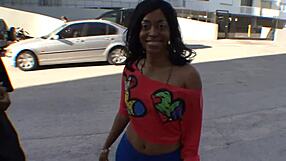 miyamme spice bounces her huge booty as big black cock slams deep inside