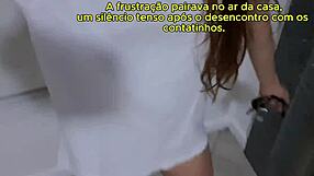 Hubby makes busty brazilian wife explode in multiple orgasms