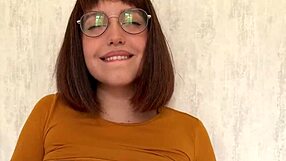 Hey wanna see Ksenia rub her wet pussy with a dildo?