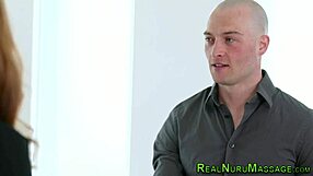 Gorgeous Asian Nuru Babes Finger And Blowjob In Steamy Massage 3some