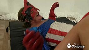 Siri Dahl's Saggy Tits Bounce in Wild Cosplay Fuck Fest