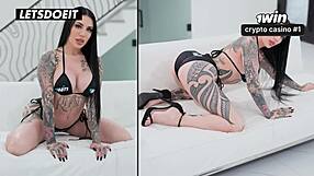 Lacey Jane's Bubble Butt Teen Anal Ride on Huge Cock Full Scene