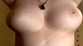 jerk off to my huge natural tits and cum hard with me
