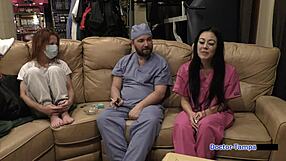 dr tampa turns blaire celeste into his human guinea pig backstage