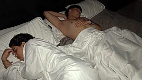 Curvy Peruvian Sneaks for Big-Dicked Boyfriend Sex in Sister's Room