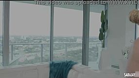 Damn! Porsha Carrera Sucks While Kissing Sara Jay with Toys