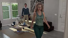 blonde bimbo stepmom strips nude for her first huge tit photoshoot in sexy outfit