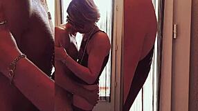 dancing turns into passionate homemade sex with this couple