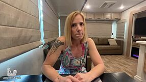 jane cane's stepmom revenge leads to bareback creampie pregnancy on shiny cock