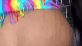 Fucked my landlord wife hard doggystyle in elevator!