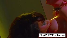 oh fuck yes madison scott and charley chase devour each other's wet pussies and big tits in hot lesbian action!