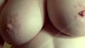 jerk off to my huge natural tits and cum hard with me