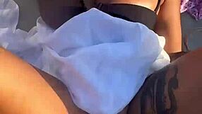 yasmina khan's boat ride ends in ecstatic ass creampie