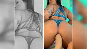 WOW! LOOK AT THIS ORIENTAL VIP FUCKING HERSELF WITH A HUGE DILDO!!