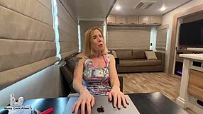 jane cane's stepmom revenge leads to bareback creampie pregnancy on shiny cock