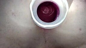 BIG ANAL GAPE WITH DEEP INSERTION AND STRETCH