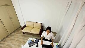 stranger therapy turns into rough bbc pounding skinny colombian aisha ferrari's tight pussy office creampie