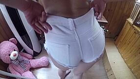 athens goddess carla lila seduces in steamy greek lesbian striptease duo