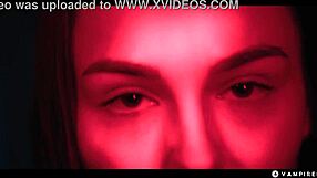 lesbian vampire mistress seduces homeless hobo for foot worship and wet pussy domination