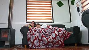 i watch movie with stepmom then fuck her huge curvy ass homemade taboo roleplay