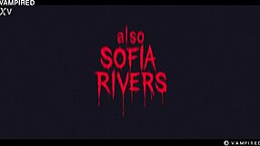 Watch Octavia Red hypnotize Sofia Rivers for dripping pussy feast and scissoring!