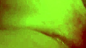 Blue Haired Roomie Screams During Alien Lesbian Rampage!