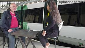 Preview Agarabas Kicks Olpr Big Balls in Public Train Game