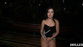 ever wonder how nighttime pickups lead to rough petite latina sex?