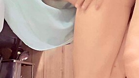 not vietnamese girl... fuck her hard right in the kitchen while cooking her tight pussy drips