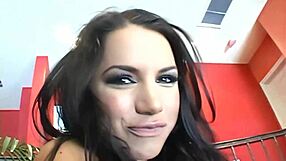 Tiny Shaved Slut Gapes Wide From Monster Cocks In Lingerie Group Facial