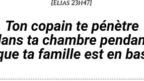 Your boyfriend fucks you silent while family downstairs...