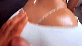 That Tight Dress Hugs Her Oily Colombian Ass Better After Rough Doggystyle Creampie Pounding