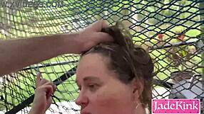 bound hairy sub endures rough face fuck and domination from master