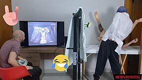 cuckold spies wife's secret gyno ultrasound exam