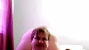 hot mom masturbates in bedroom then stepson joins to fuck her wet pussy from different angles and creampie